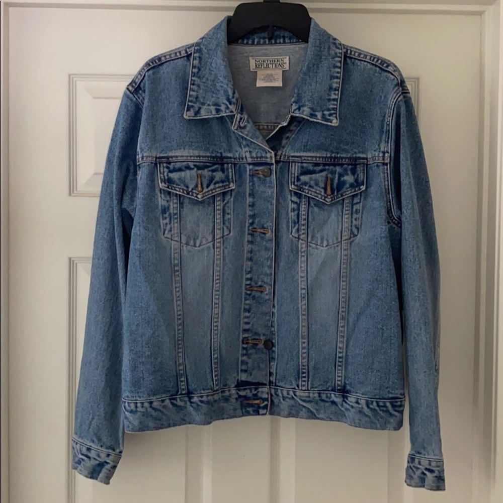 Vintage Medium Wash Jean Jacket